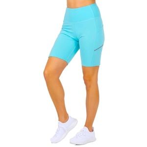 BODY GLOVES HIGH WAISTED ATHLETIC FITNESS BIKE SHORTS!